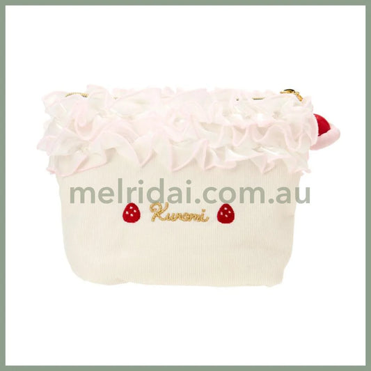 【Pre-order】SANRIO | Kuromi Pouch 170x60x120mm (Strawberry Shortcake)