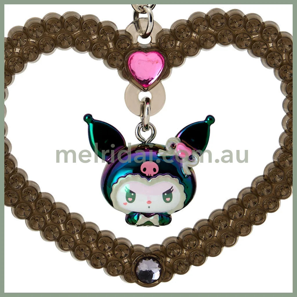 SANRIO | Kuromi Rabbit Keychain 13 x 1 x 6 cm (Melousa Romiusa)