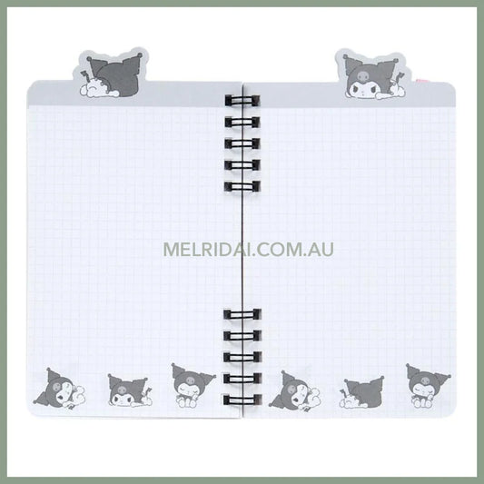 SANRIO | Kuromi Ring Notebook 60 sheets 95×12×160mm