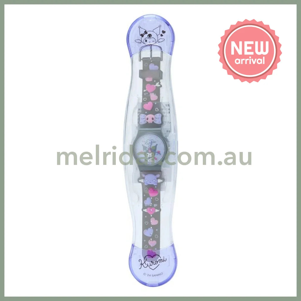 SANRIO | Kuromi Rubber Watch 33×10×40mm