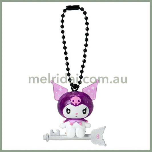 SANRIO | Kuromi Secret Mascot Keychain Blind Box 50×35×50mm (Kuromi’s Special Key 20th Anniversary Dress)