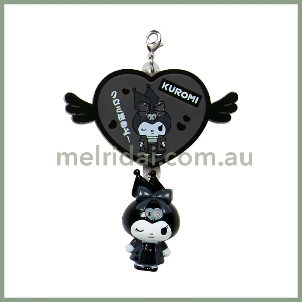 SANRIO|Kuromi Secret Phone Charm Mystery Bag Blind Box 1pc 6×3×7.5cm (My Melody 50th Anniversary & Kuromi 20th