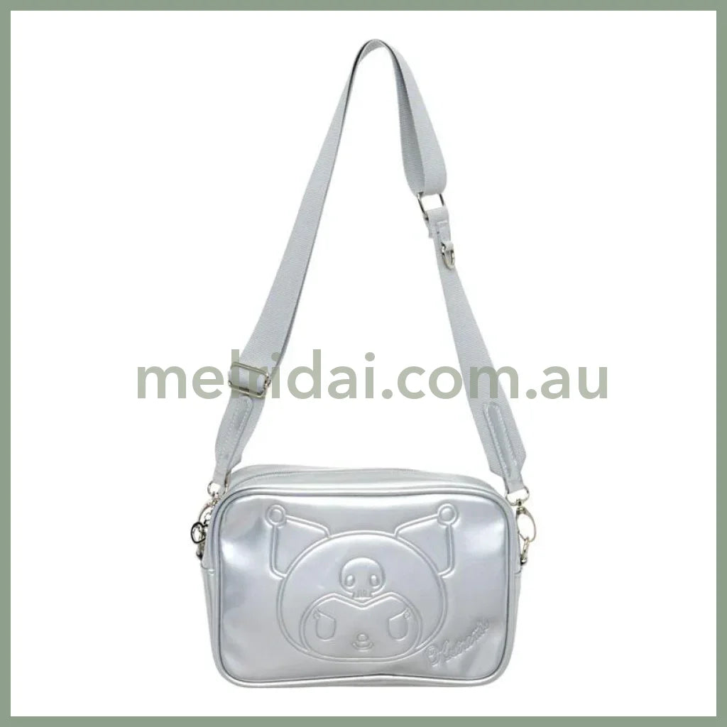 SANRIO | Kuromi Shoulder Bag 28.3 x 19.3 x 9.1cm (Monotone)