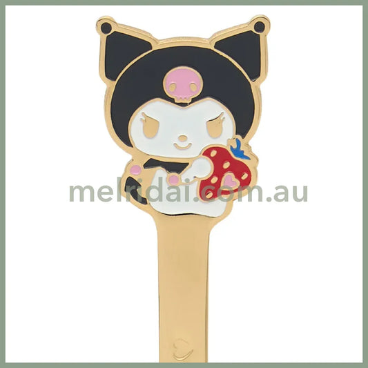 SANRIO | Kuromi Stainless Steel Spoon Tableware Cutlery 2.9×0.5×14.2cm