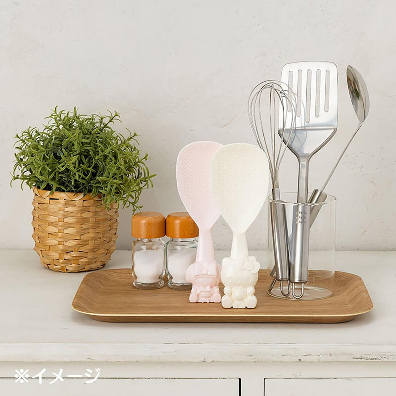 SANRIO | Standing Rice Paddle Dishwasher and Dryer Safe Non-stick Embossed Finish 22.8 x 10.0 x 3.0cm (My Melody)