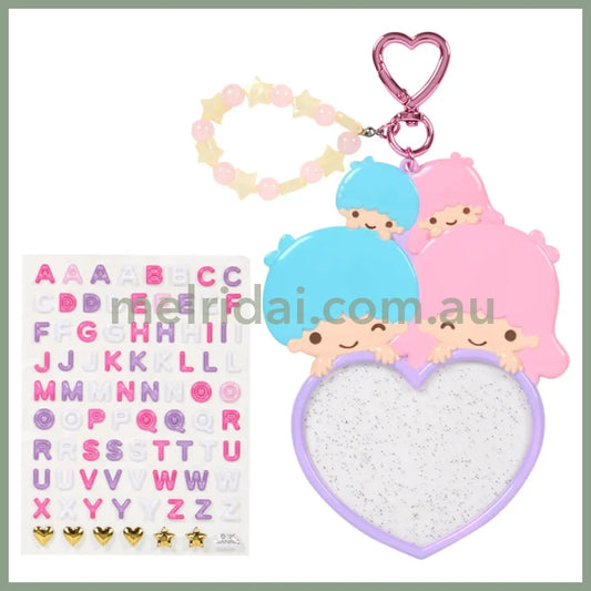 SANRIO | Little Twin Stars Custom Keychain 18.0 x 11.4 x 1.3cm (Character Awards 4th Edition I Love Me Series Part 2)