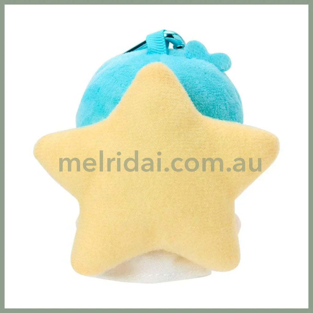 SANRIO | Little Twin Stars - Kiki Plush Mini Mascot Holder with Heart Carabiner Bag Charm 6×4×10cm