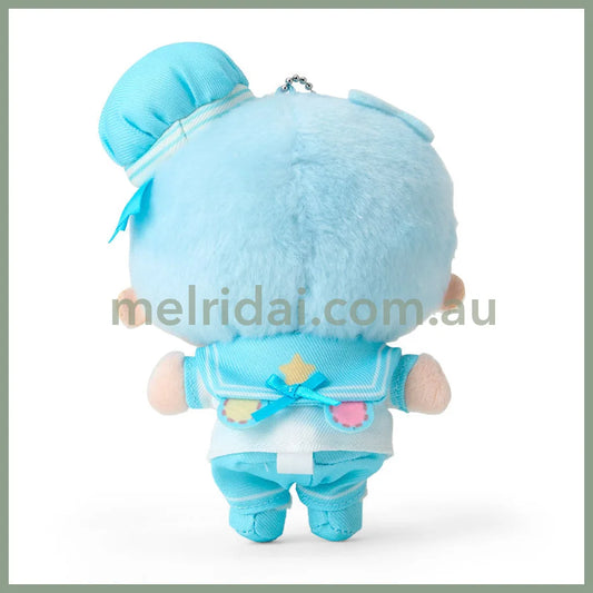 SANRIO | Little Twin Stars Mascot Holder Plush Keychain Bag Charm 15.6 x 19.6 x 7.0cm (Sailor Collar)