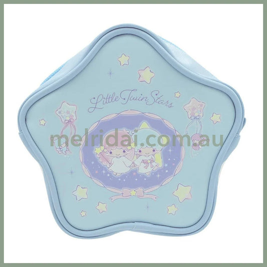 SANRIO | Little Twin Stars Star-Shaped Pouch Display Pouch Blue 155×175×70mm (50th Anniversary)