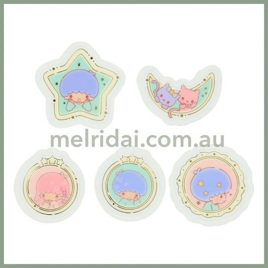 Sanrio | Little Twin Stars Sticker Set 15 X 12 3Cm (Frame Design)