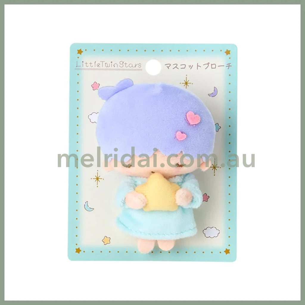 Sanrio Littletwinstars Mascot Brooch Kiki (Frame Design)