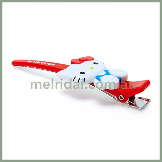 SANRIO | Long Hair Clip 3.2 × 2 × 12.5 cm (Hello Kitty)