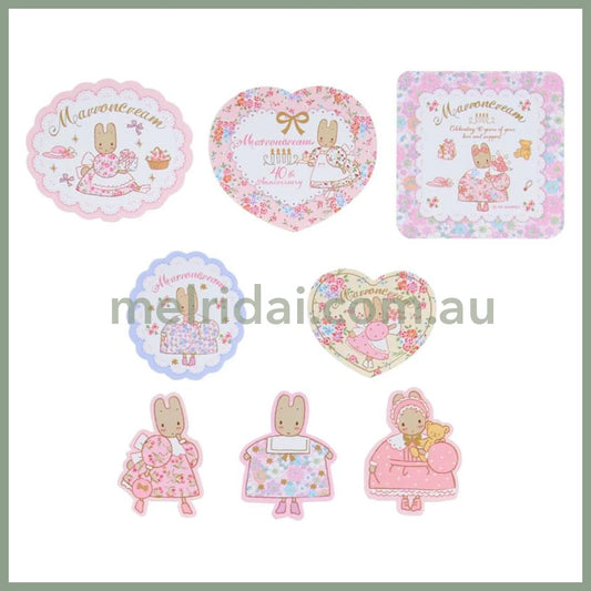 SANRIO | Marron Cream Sticker Set 90×3×120mm (Fashion Show)(Order 8 for complete box)
