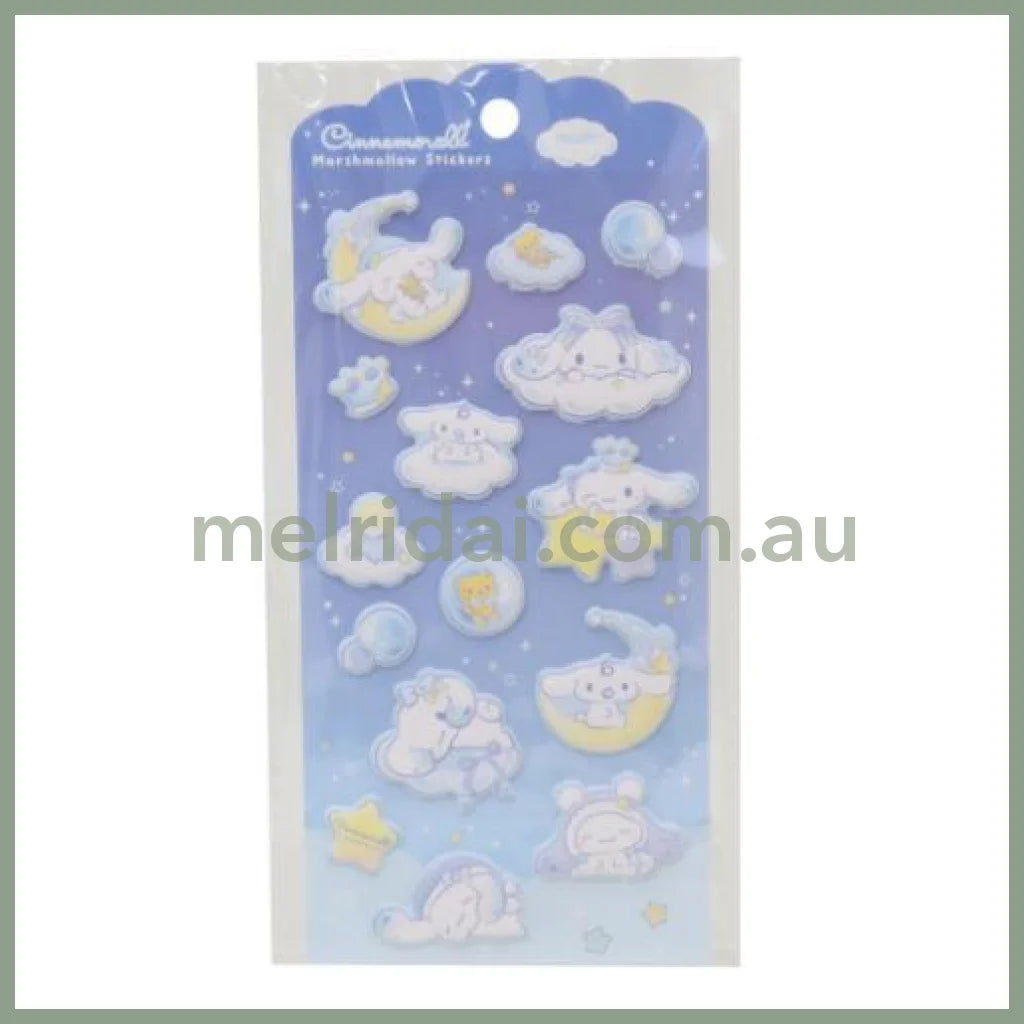 SANRIO | Marshmallow Stickers 90×175mm (Cinnamoroll)
