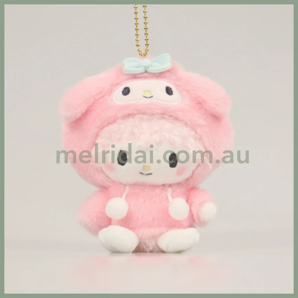 Sanrio | Mascot Holder Keychain (Friend’s Hoodie) Approx.10Cm 日本三丽鸥