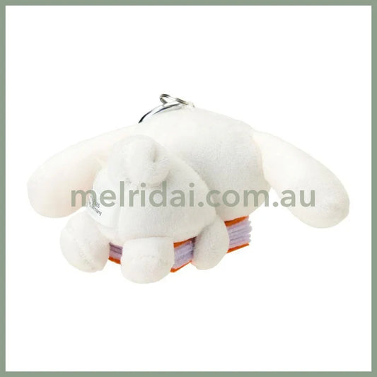 SANRIO | Mascot Holder Plush Keychain Book 12×9×6cm (I.CINNAMOROLL Love yourself more?)