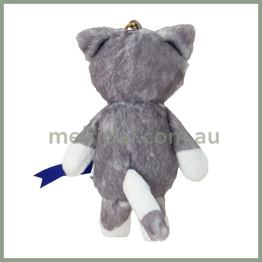 SANRIO | Mascot Holder Plush Keychain Set Noraneko Land 17.7 x 17.4 x 8.5cm (Cat Club)