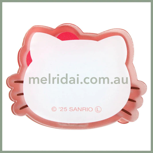 SANRIO | Memo Clip Stand & Memo Pad Peek-A-Boo Paper Clip H60×W70×D20mm (Hello Kitty)