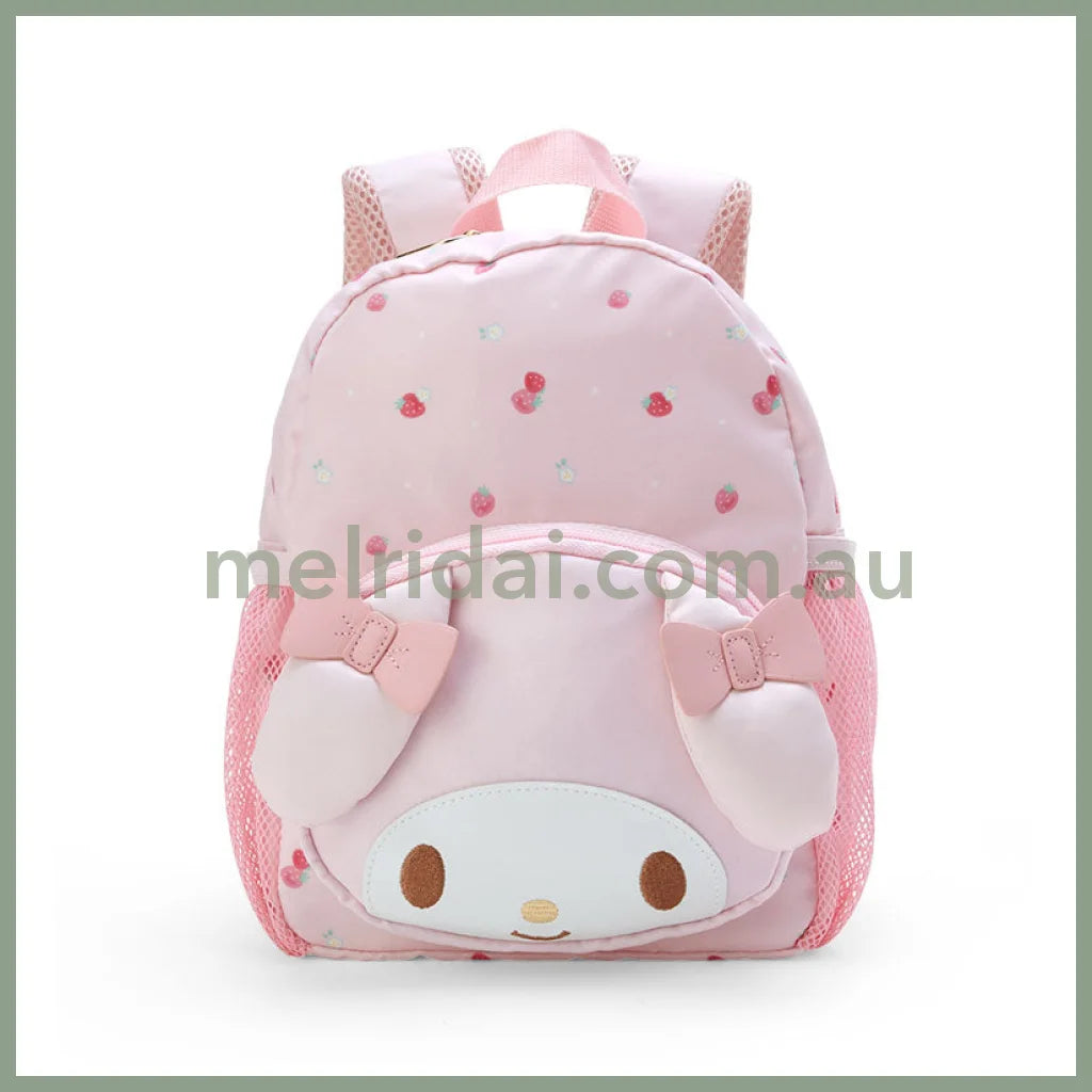 Sanrio | Mini Backpack Ss 18×10×24Cm 日本三丽鸥 儿童书包/双肩包 防水透气 美乐蒂My Melody