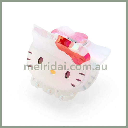 Sanrio | Mini Hair Clip (Set Of 4 Pieces) 日本三丽鸥 大脸极光炫彩发抓/4个入