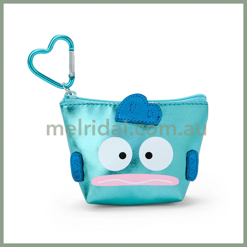 Sanrio | Mini Pouch Keychain 11×4×8Cm (Sparkling Summer Accessories) 丑鱼/人鱼汉顿Hangyodon