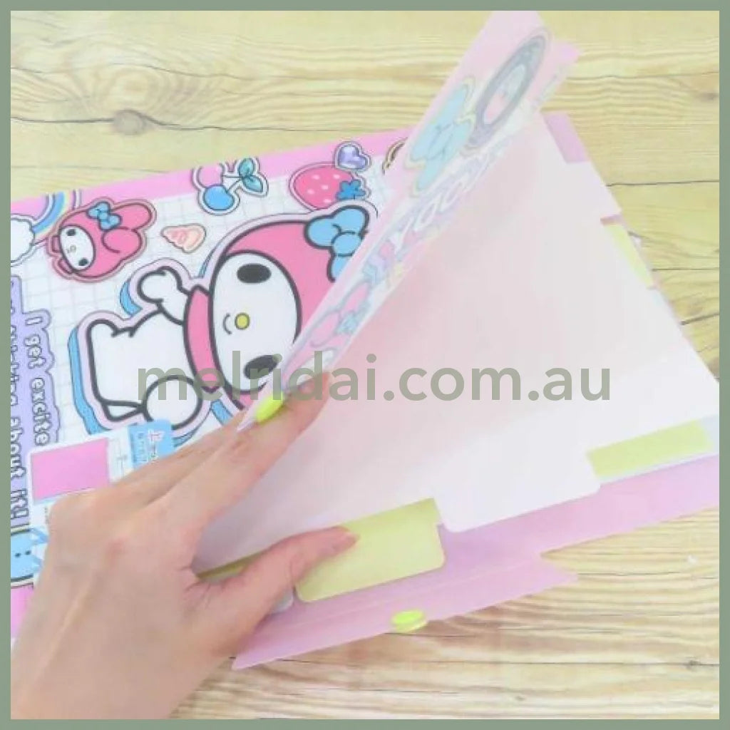 SANRIO | My Melody A4 Pocket File with Top and Side Access 225 x 315 mm