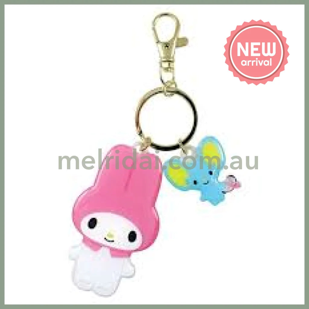 SANRIO | My Melody Die-Cut Twin Key Holder Keychian 13x79x87mm