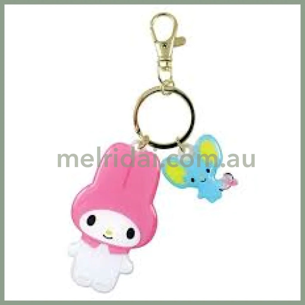 SANRIO | My Melody Die-Cut Twin Key Holder Keychian 13x79x87mm