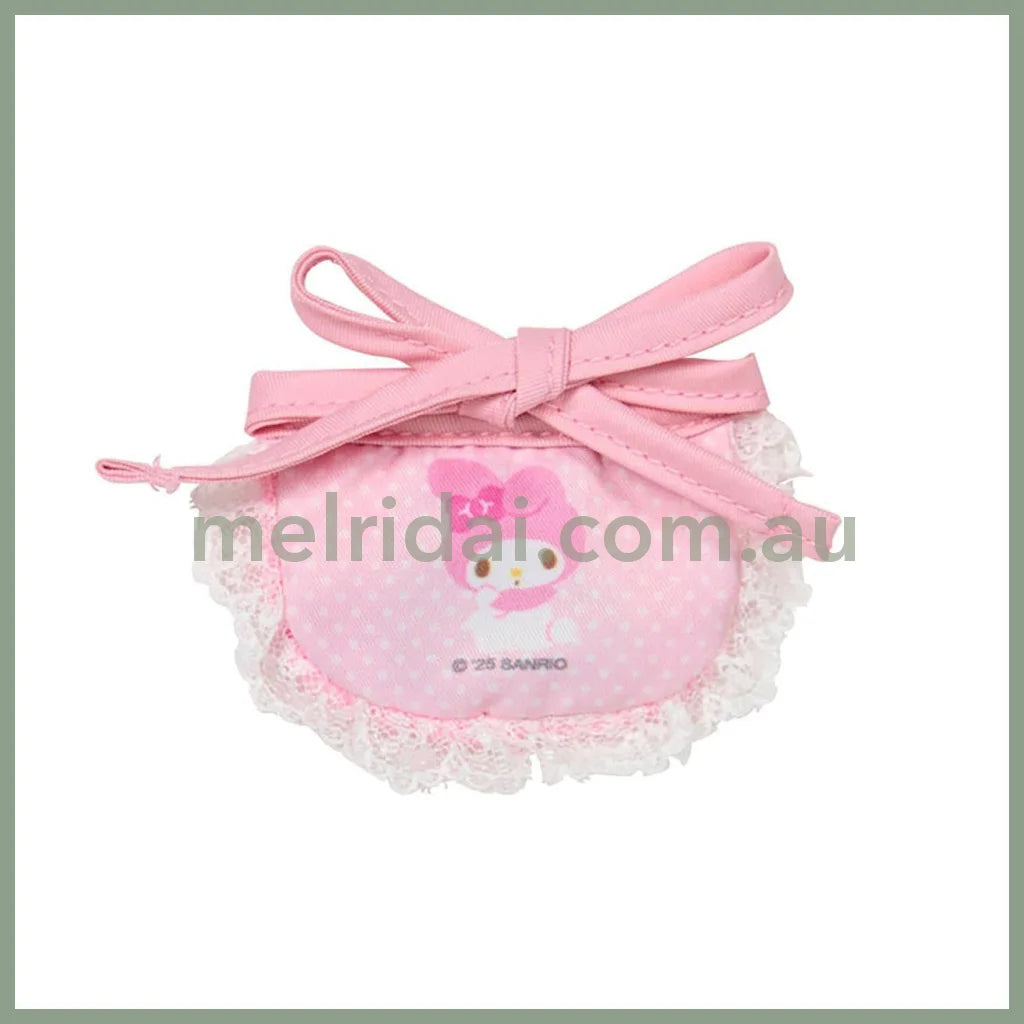 SANRIO | My Melody Double Sided Dress-up Clothes - S/M 14.2 x 11.5 x 1cm (Pitatto Friends Bib)