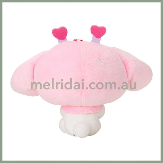 SANRIO | My Melody Girly Pop Heart Mascot Holder 16×6.5×13cm (50th Anniversary Light Pink)