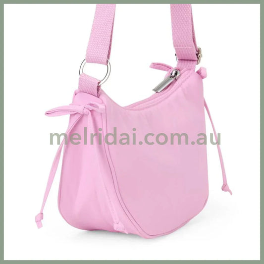 My Melody Kids Shoulder Bag Pink W22×D8×H15cm