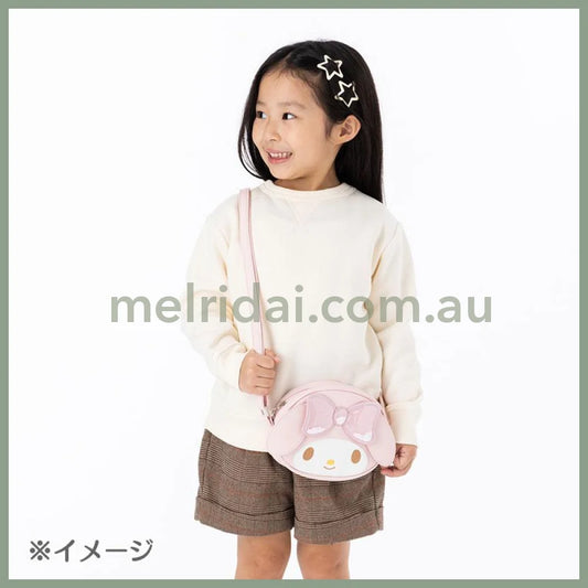 Sanrio | My Melody Kids Shoulder Bag Face Shape W18.5×D4×H12Cm