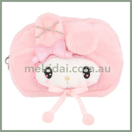 Sanrio | My Melody Mascot Cosmetic Pouch W200 × H140 D55Mm (Twin Idol)