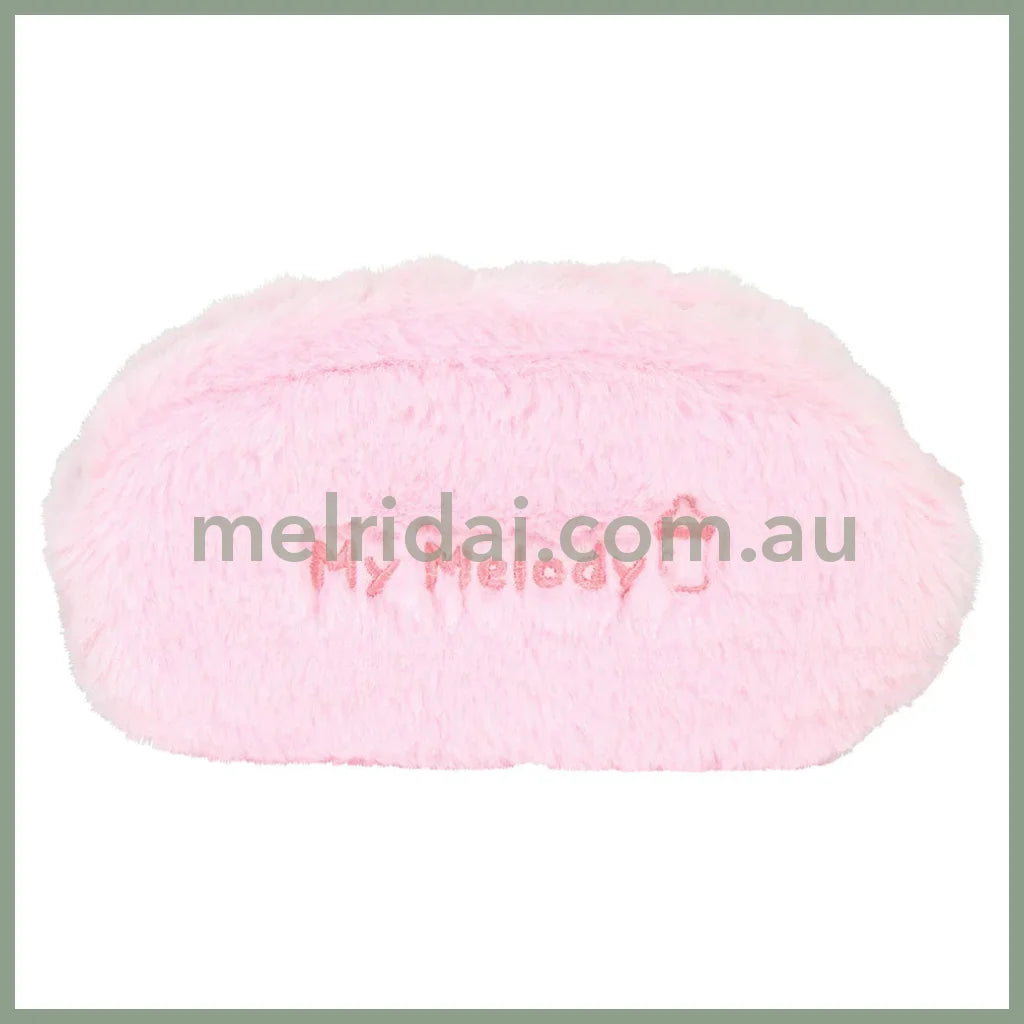 SANRIO | My Melody Mascot Face Cosmetic Pouch Pen Case 180×80×70mm (Baby)
