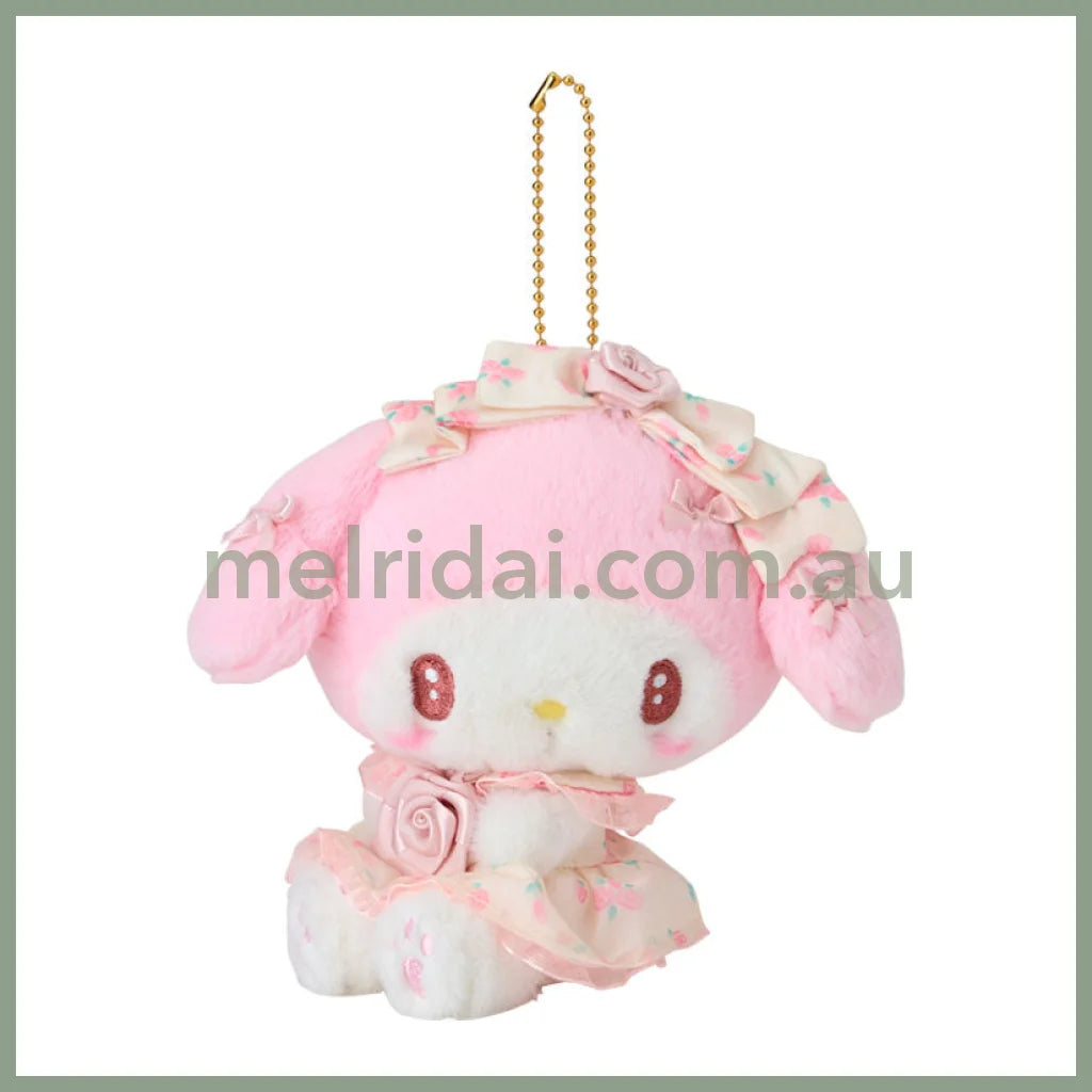 Sanrio | My Melody Mascot Holder Plush Keychain 18×8×13Cm (Dolly Rose)