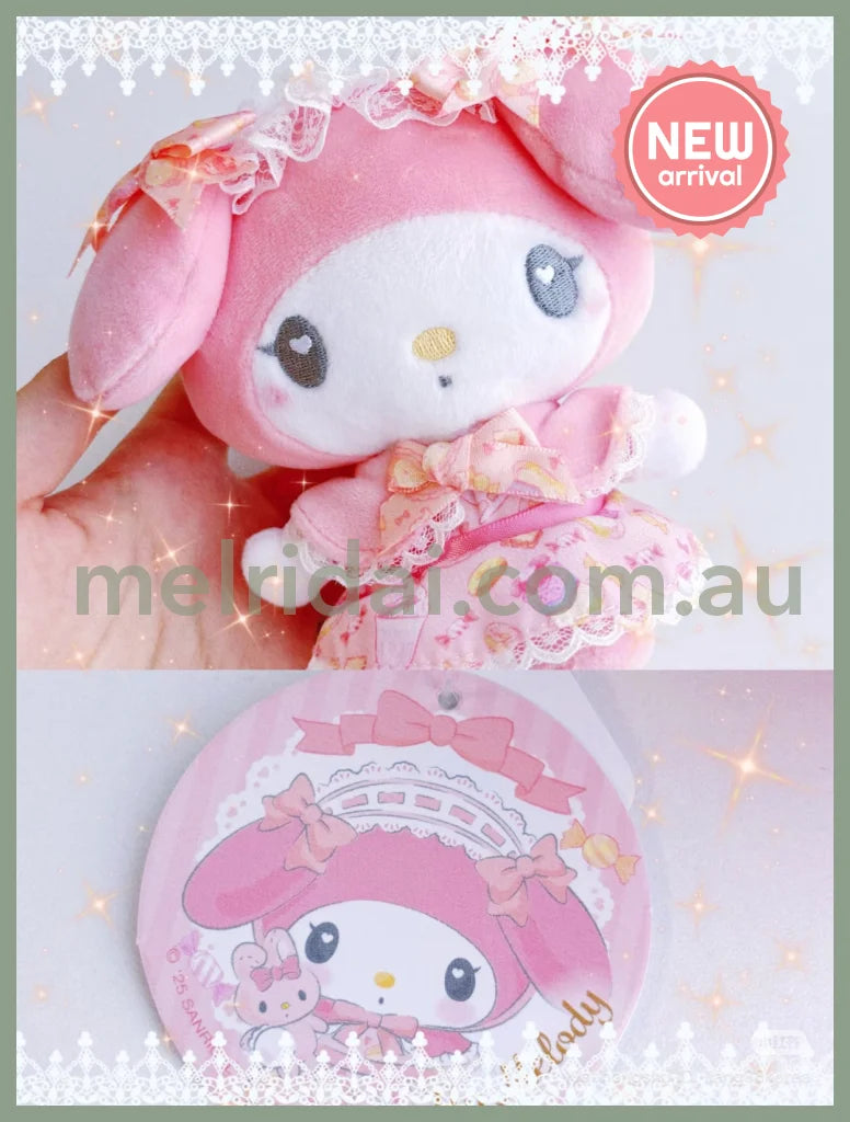 SANRIO | My Melody Mascot Holder Plush Keychain Bag Charm 100mm Approx. (Romantic Sweets)