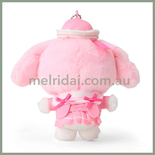 SANRIO | My Melody Mascot Holder Plush Keychain Bag Charm 15.2 x 9.9 x 6.5cm (Sailor Collar)