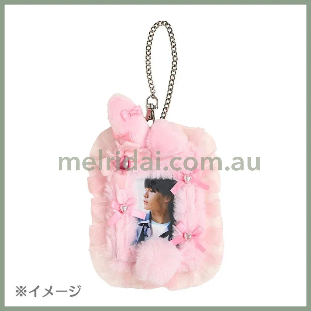 SANRIO | My Melody Plush Card Case Card Holder Keychain 90 x 64 m (Melousa Romiusa)
