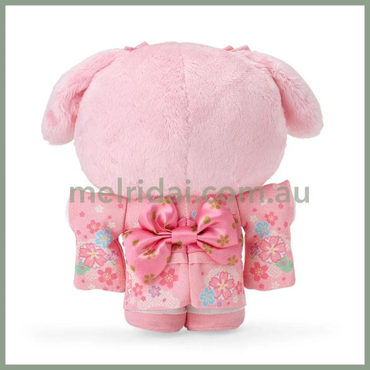 Sanrio | My Melody Plush Doll 20×9×20Cm (Kimono/ Sakura 2024)
