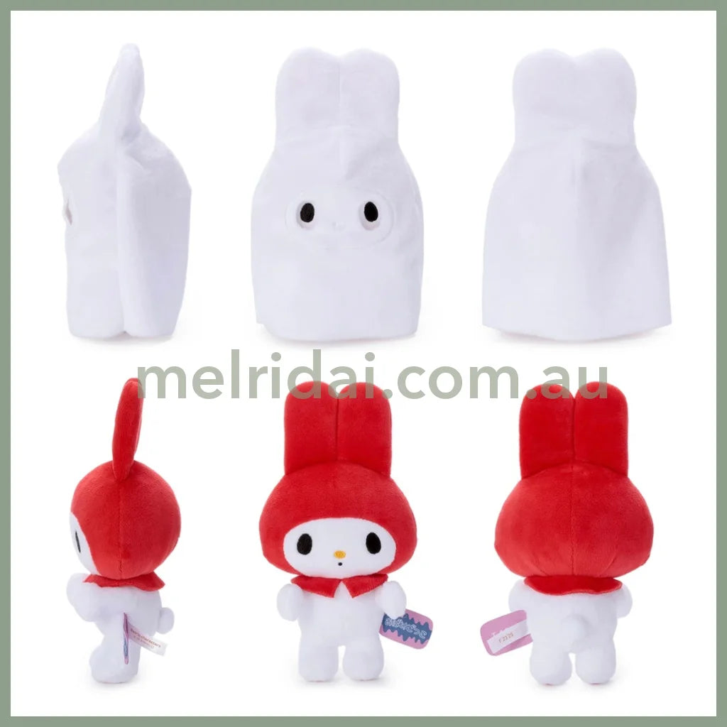 SANRIO | My Melody Plush Doll Plush Toy 170 x 140 x 90mm (Cosplay Ghost Halloween)