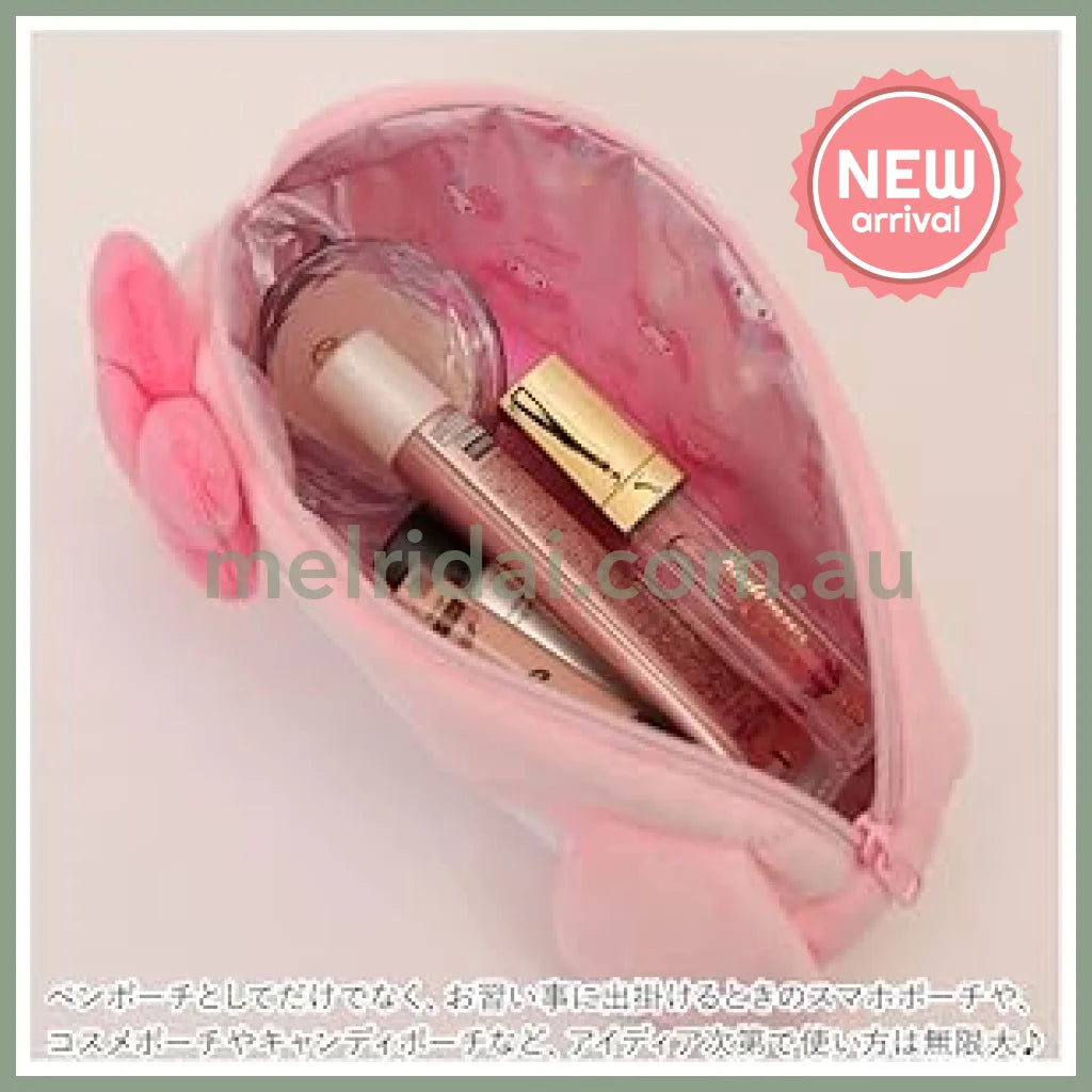 SANRIO | My Melody Plush Face Pencil Pouch Pen Case 9.7 x 19 x 5cm