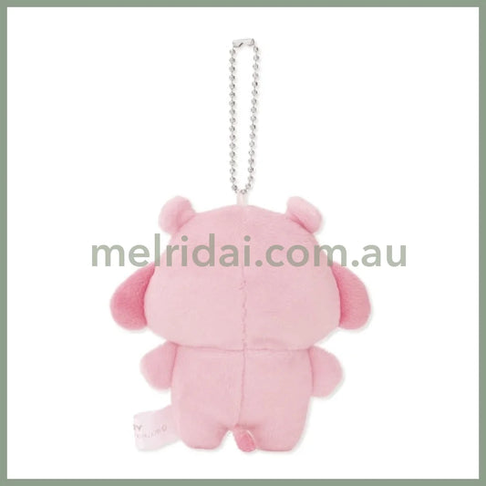 SANRIO | My Melody Plush Keychain Mascot Holder 115×115×32mm (Animal Hippo)