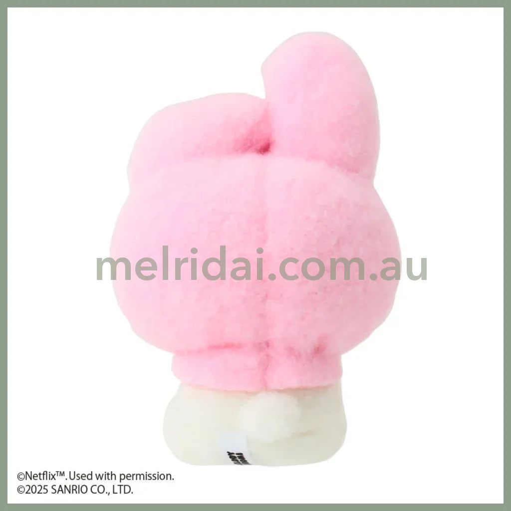 SANRIO | My Melody Plush Mascot Holder Keychain Bag Charm W10×D6.5×H15cm (Netflix My Melody & Kuromi)
