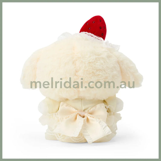 Sanrio | My Melody Plush Toy W22×D10×H17Cm & Necklace 46Cm Gift Set (Shortcake)