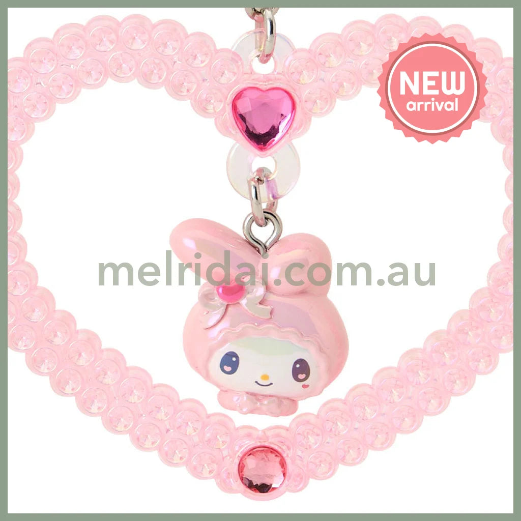 SANRIO | My Melody Rabbit Keychain 13 x 1 x 6 cm (Melousa Romiusa)