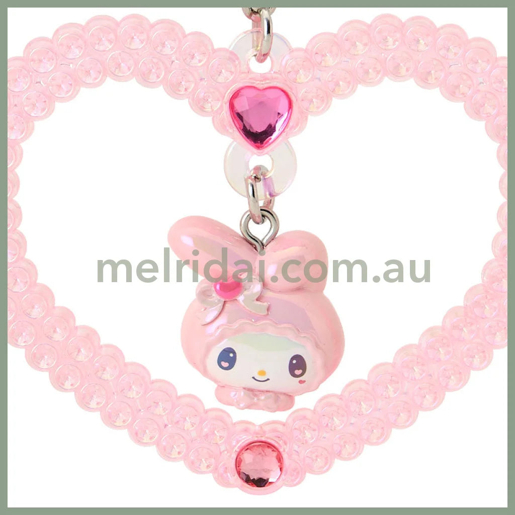 SANRIO | My Melody Rabbit Keychain 13 x 1 x 6 cm (Melousa Romiusa)