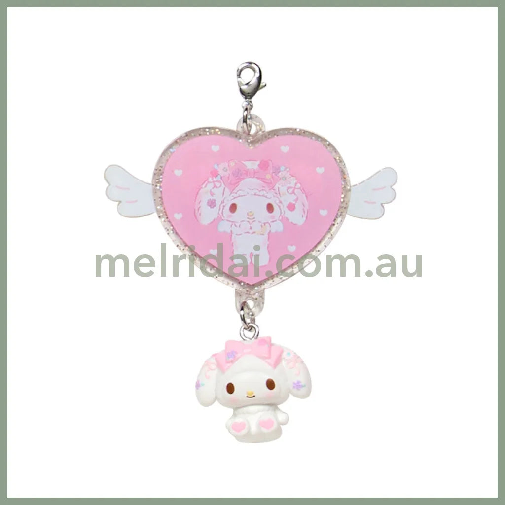 SANRIO|My Melody Secret Phone Charm Mystery Bag Blind Box A 1pc 6×3×7.5cm (My Melody 50th Anniversary & Kuromi 20th