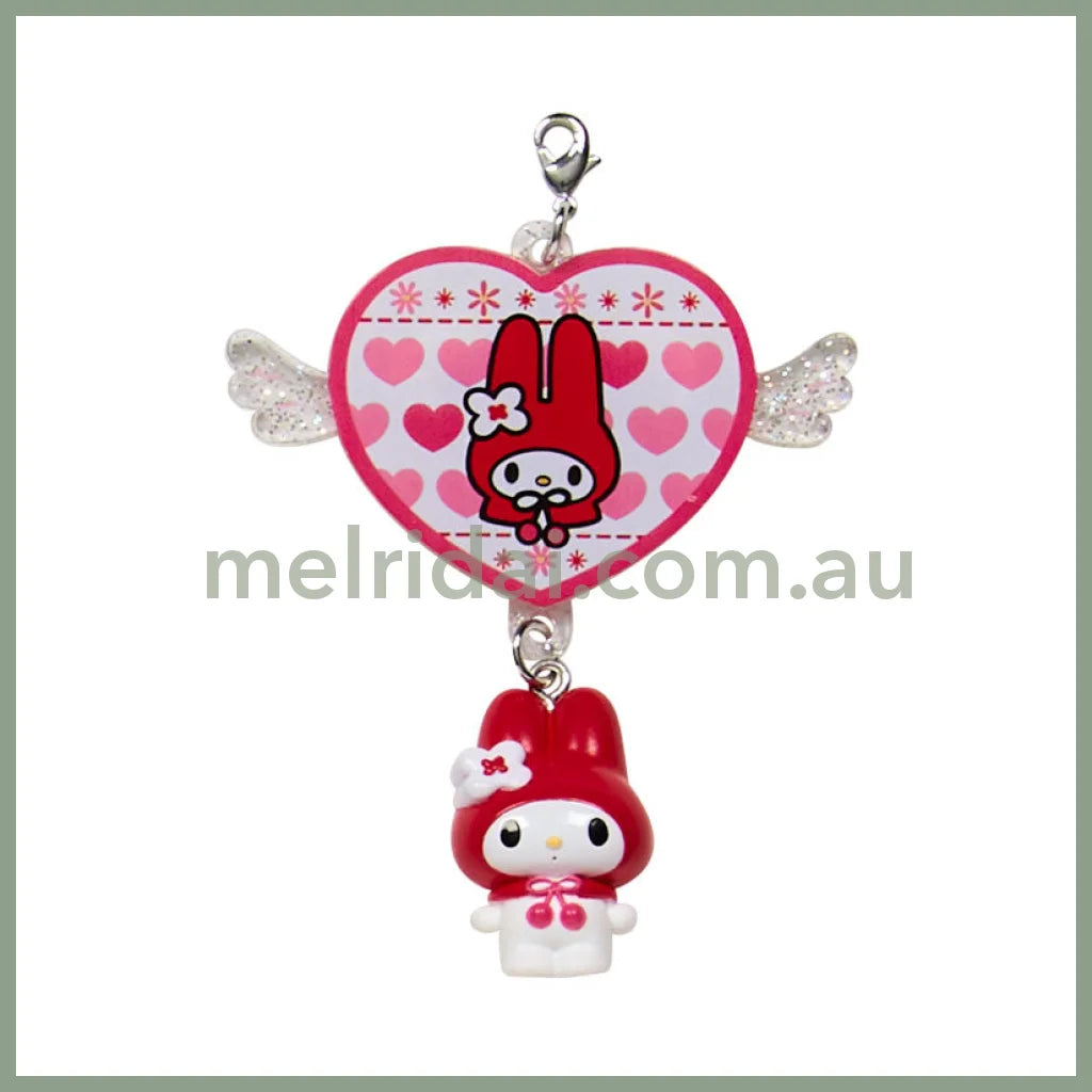 SANRIO|My Melody Secret Phone Charm Mystery Bag Blind Box B 1pc 6×3×7.5cm (My Melody 50th Anniversary & Kuromi 20th