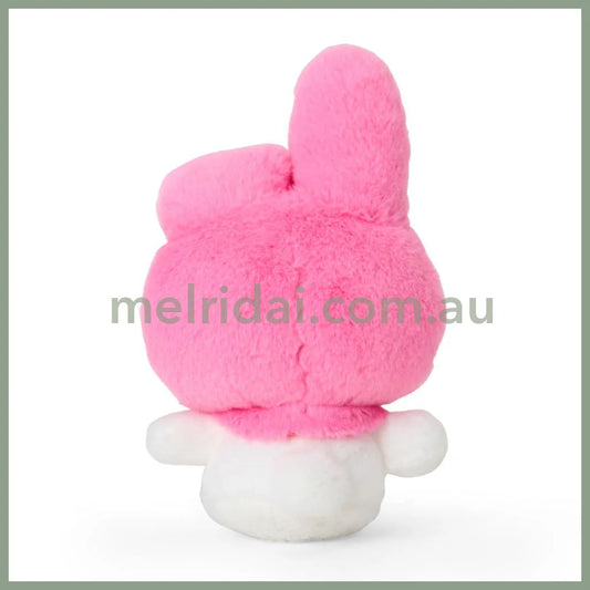 SANRIO | My Melody Sitting Mascot Holder Plush Keychain W10 x H16 x D7 cm (My Melody 50th Anniversary & Kuromi 20th