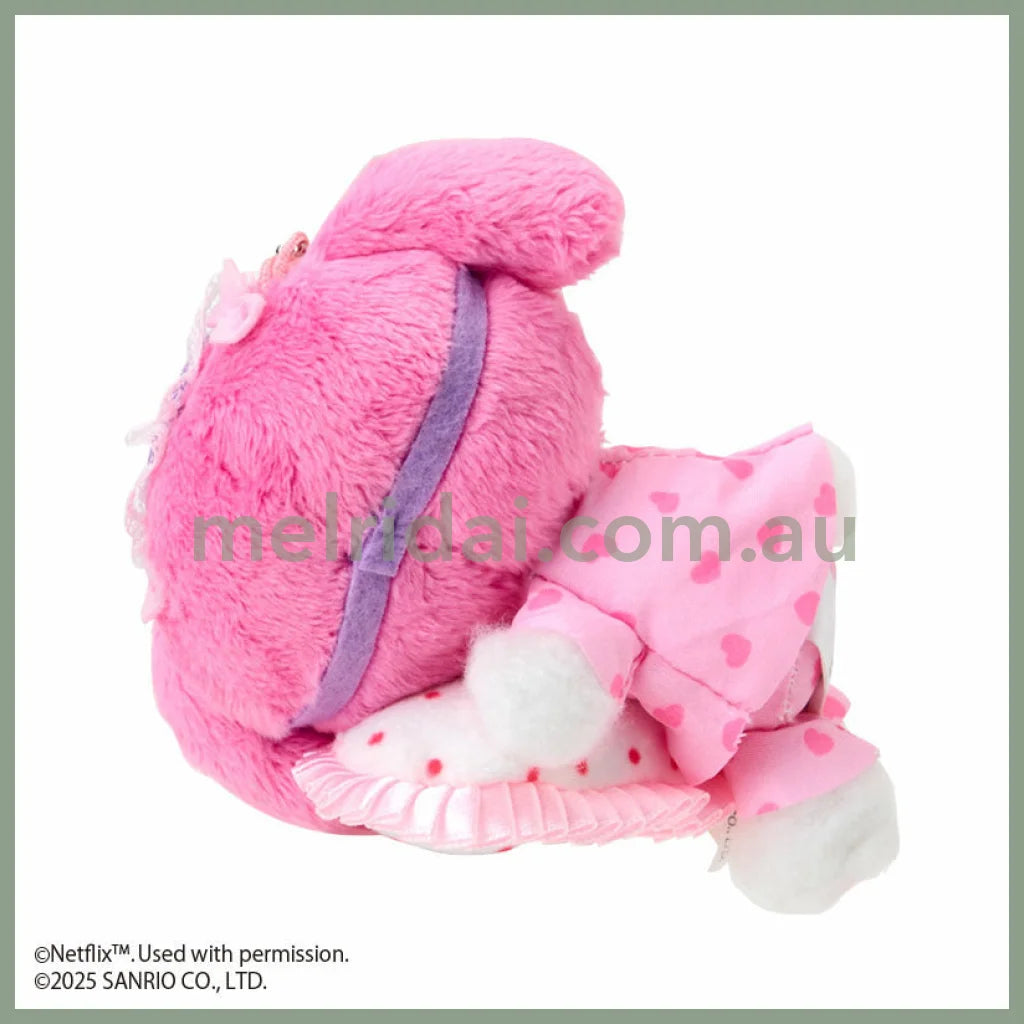 SANRIO | My Melody Sleeping Plush Mascot Holder Keychain Bag Charm W10×D7.5×H11cm (Netflix My Melody & Kuromi)